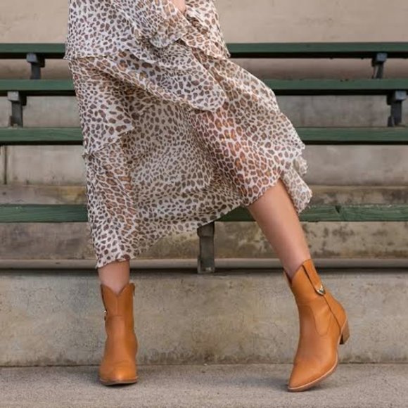 BARED TAN CONDOR BOOTS - Picture 2 of 14